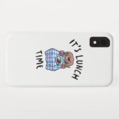 Het is lunchtijd Case-Mate iPhone case (Achterkant (horizontaal))