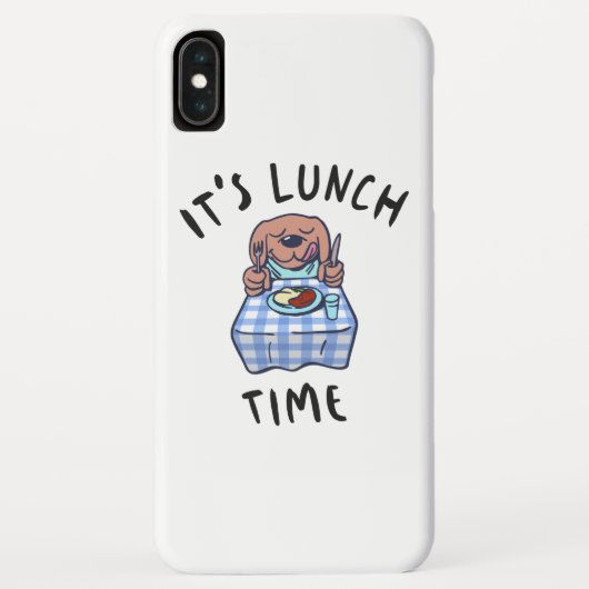 Het is lunchtijd Case-Mate iPhone case (Achterkant)