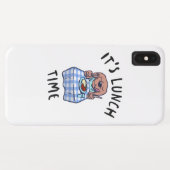 Het is lunchtijd Case-Mate iPhone case (Achterkant (horizontaal))