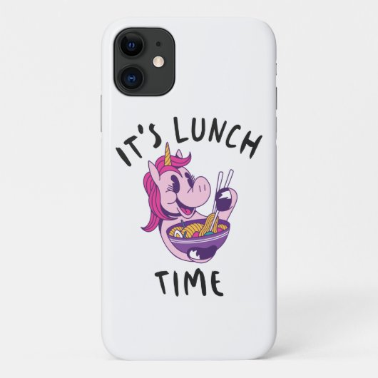 Het is lunchtijd Case-Mate iPhone case (Achterkant)