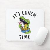 Het is lunchtijd muismat (Met muis)