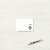 Het is lunchtijd post-it® notes (Op bureau)