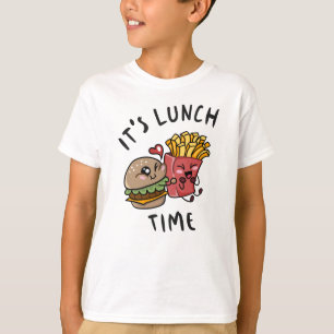 Het is lunchtijd t-shirt
