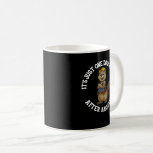 Het is maar één dam-project na een andere handym koffiemok
