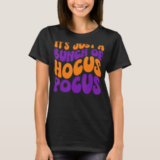 Het is maar een hele hoop Hocus Pocus Retro Herfst T-shirt