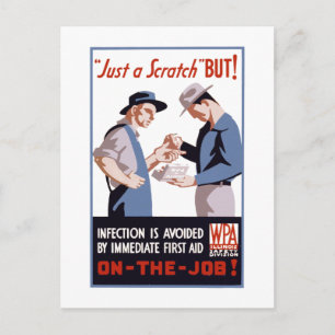 Het is maar een kruitvat - maar! briefkaart