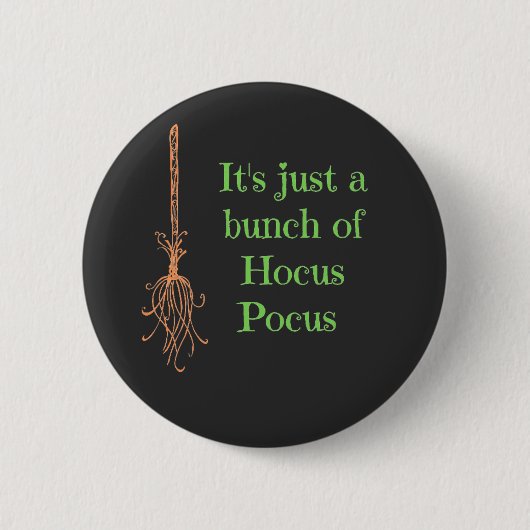 Het is maar een stel Hocus Pocus Ronde Button 5,7 Cm (Voorkant)