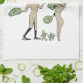 Het is maar natuurlijk theedoek (Gevouwen)