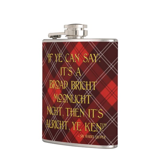 Het is Maastricht, Ye Ken! - Sir Harry Lauder Heupfles (Links)