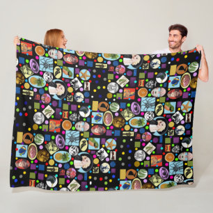 Het is Mad, Mad, Mad World Fleece Blanket, Groot Deken