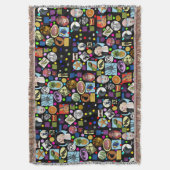 Het is Mad, Mad, Mad World Throw Blanket Deken (Voorkant Verticaal)