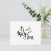 Het is Magische Tijd Briefkaart (Staand voorkant)