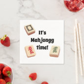 Het is Mah Jongg tijd! Papieren Servetten (Insitu)