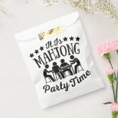 Het is mahjong feesttijd | Funny mahjong Bedankzakje (Gezegeld)