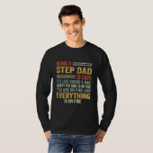 Het is makkelijk om een stapje vader te zijn... al t-shirt (Voorkant volledig)