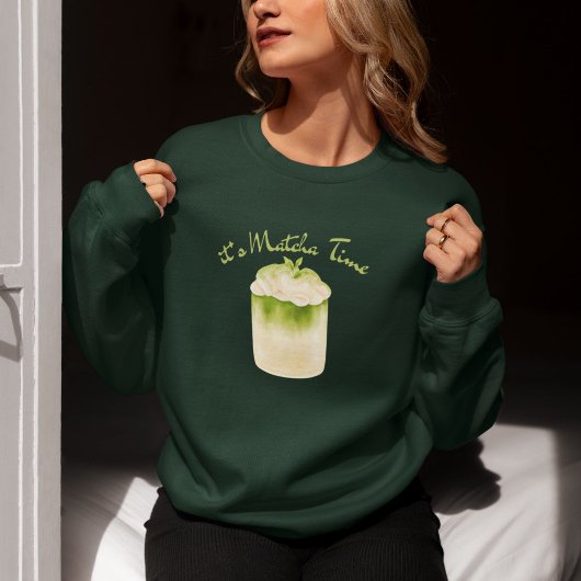 Het is Matcha Time, Matcha Sweatshirt