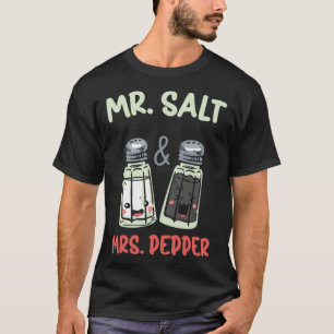 Het is meneer Zout En Peper Witte Specerijen Zout T-shirt