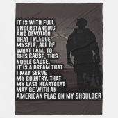 HET IS MET VOLLEDIG BEGRIP FLEECE DEKEN (Voorkant)