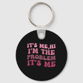 Het is mij, het is mij hallo ik ben het probleem, sleutelhanger (Achterkant)