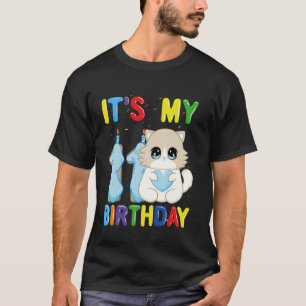 Het is mijn 11e verjaardag Jongen 11 jaar oude Rag T-shirt