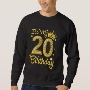 Het is mijn 20e verjaardag Queen Vrouwen 20 jaar o Trui