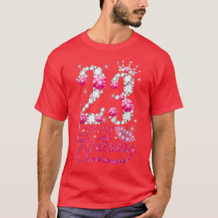 Het is mijn 23e verjaardag koningin 23 jaar oude s t-shirt