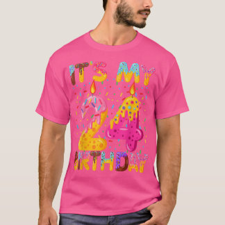 Het is mijn 24e verjaardag Sweet Donut 24 jaar oud T-shirt