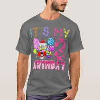 Het is mijn 2e verjaardag Candy Candyland Verjaard