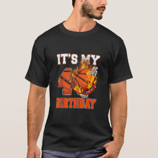 Het is mijn 40ste verjaardag basketbal liefhebber t-shirt