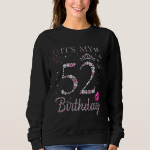 Het is mijn 52e verjaardag 52 jaar oude vrouw Quee Trui