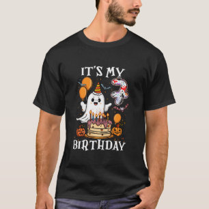 Het is mijn 7e verjaardag Halloween Ghost 7 jaar T-shirt