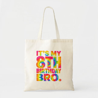 Het is mijn 8e verjaardag bro 8-jarige jongens reg tote bag