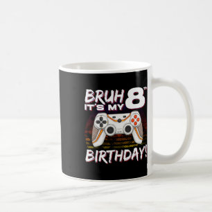 Het is mijn 8e verjaardag videogame 8e verjaardag  koffiemok