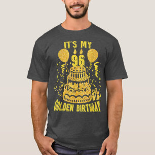 Het is mijn 96ste Golden Birthday Funny 96th Birth T-shirt