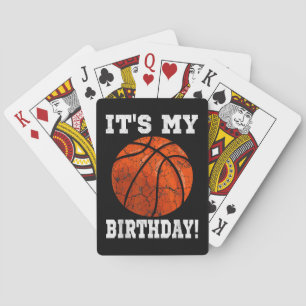 Het is mijn Basketball Lover Gift  Ret Pokerkaarten