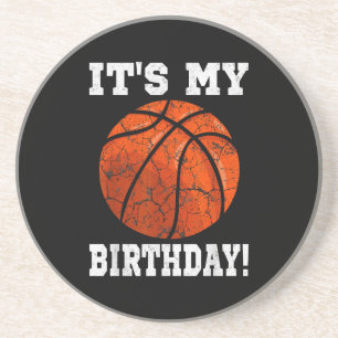 Het is mijn Basketball Lover Gift Ret Zandsteen Onderzetter