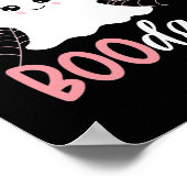 Het is mijn Boo Day Cute Halloween Birthday Ghost Poster (Hoek)