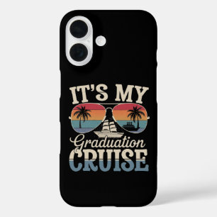Het is mijn diploma cruise afstudeerreis schip ret iPhone 16 hoesje