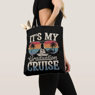Het is mijn diploma cruise afstudeerreis schip ret draagtas