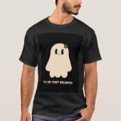 Het is mijn eerste Halloween Black XL Mannen T-shirt (Voorkant)