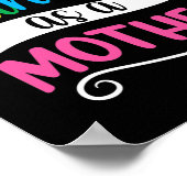 Het is mijn eerste verjaardag als moeder mama. poster (Hoek)