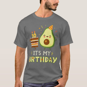 Het is mijn geboorte Guacamoles Meican Cuisine Fru T-shirt