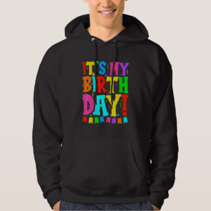 Het is mijn geboorte Mannen Tieners meisjes zopas Hoodie