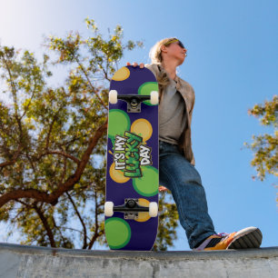 Het is mijn geluksdag St. Patrick's Day Skateboard