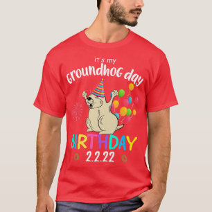 Het is mijn Groundhog Day Birthday 2 T-shirt