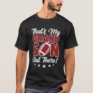 Het is mijn kleinzoon daar in Football oma opa T-shirt