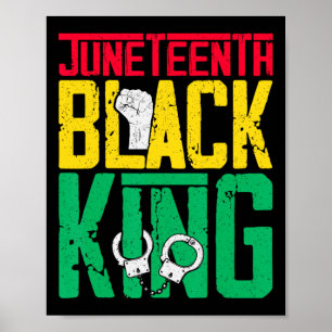 Het is mijn Onafhankelijkheidsdag Zwarte Koning Va Poster