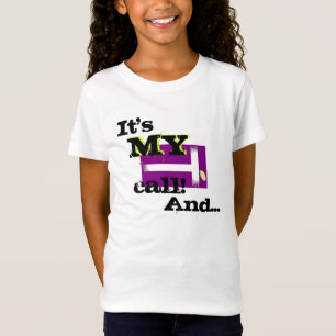 Het is mijn oproep! door Lake Tennis T-shirt