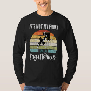 Het is mijn schuld niet Boogschutter Sterrenbeeld T-shirt
