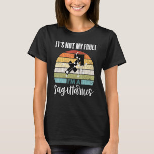 Het is mijn schuld niet Boogschutter Sterrenbeeld T-shirt